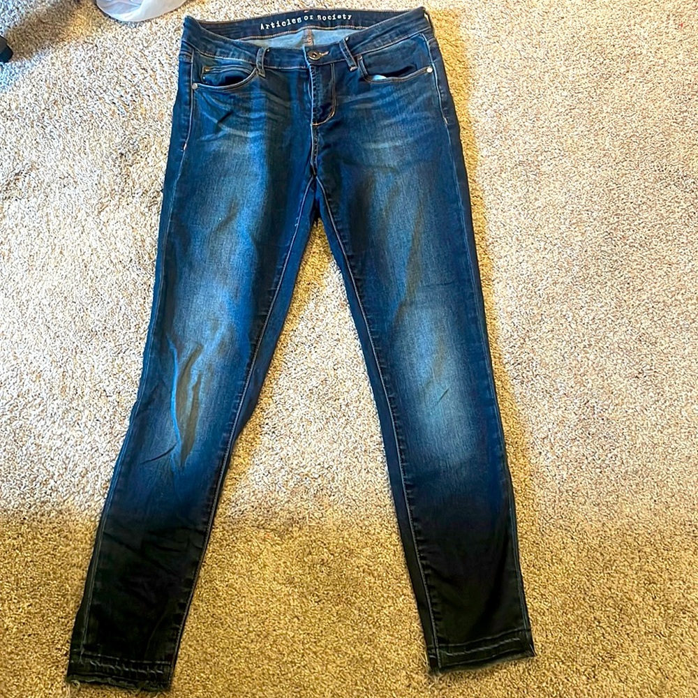 Articles of Society Jeans, Size: 26 Color: Navy